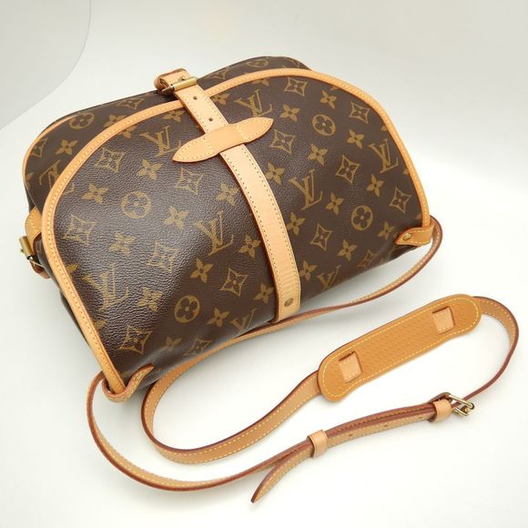Louis Vuitton Monogram Saumur 30 Brown Diagonal Shoulder Bag - Picture 2 of 8